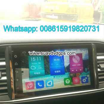 Peugeot 308 308S Android Car Radio GPS WIFI navigation camera
